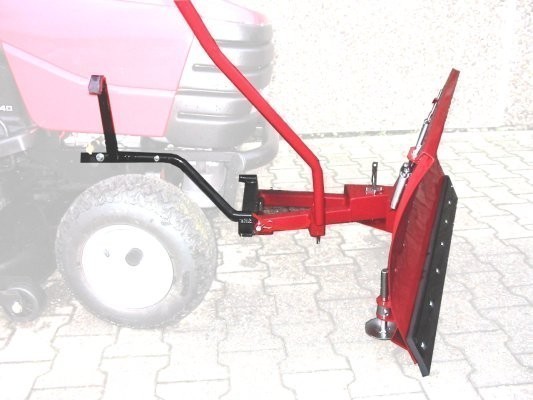 Schneeschild 118 x 50 cm passend Yardpro Rasentraktor